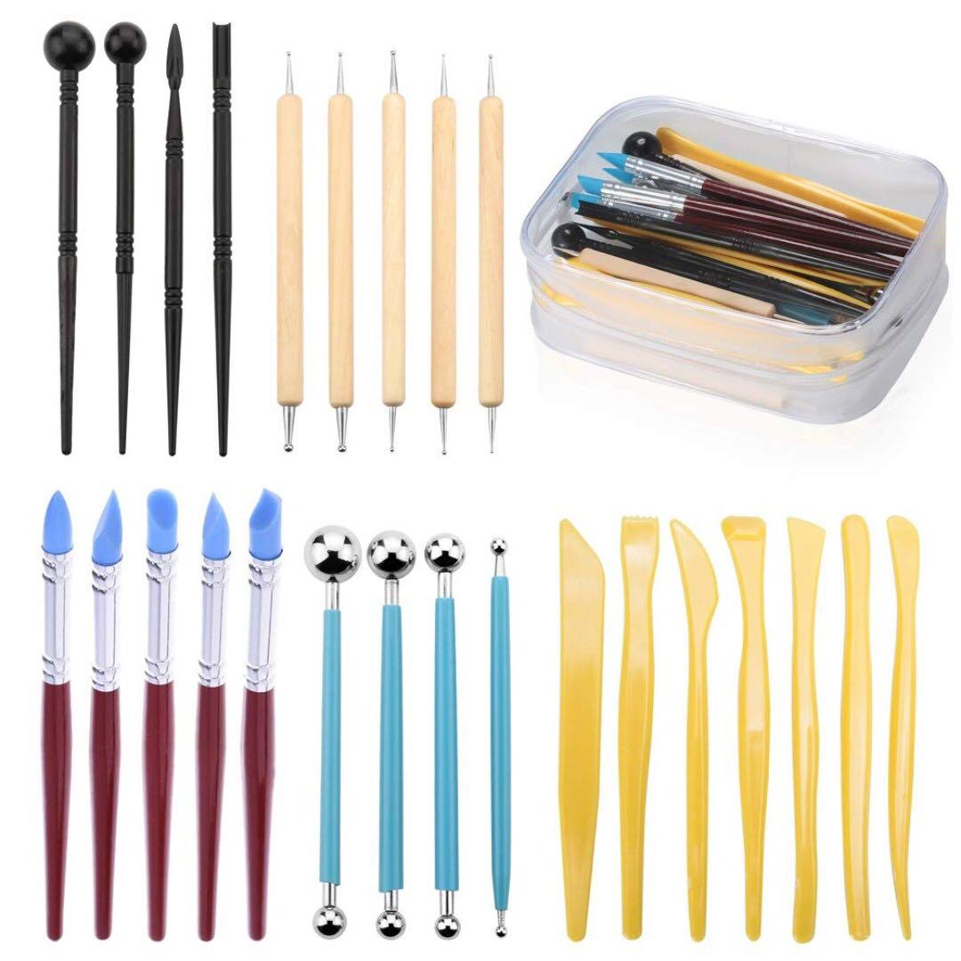 Fondant Tools 25 Pcs Ball Stylus Dotting Tools Cake Decorating