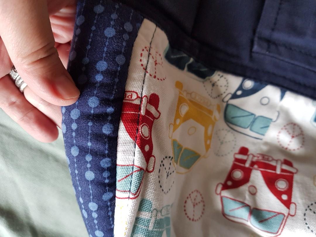 Good as new TULA toddler carrier camper van print with soft case