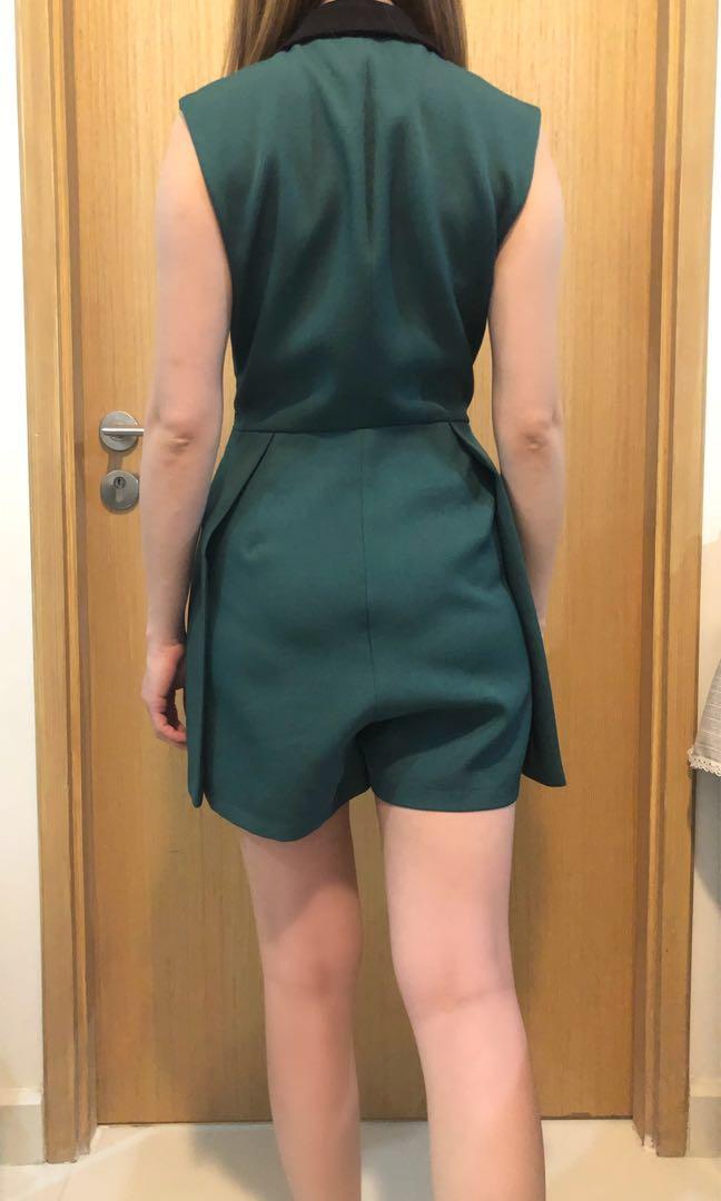 Green Romper To Work Or Party (Category: Rompers) located in Makati City. Submitted by crystalcheee (Listing ID 220002744, Image 3). Description: Good quality! Come with a green tube (model is wearing in that photo) Size S Model: 162cm .
