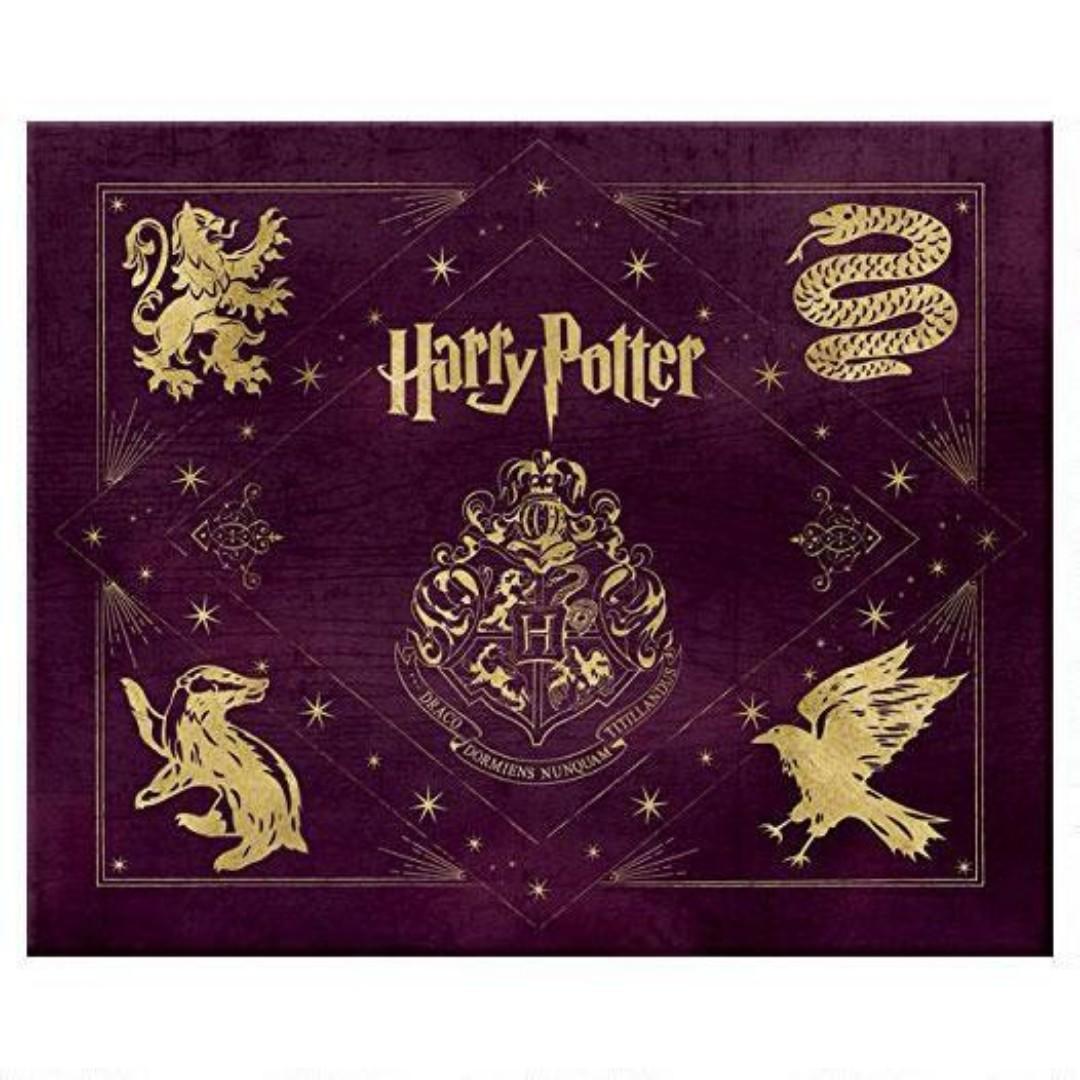 Harry Potter Hogwarts Deluxe Stationery Set (Category: Stationery & School Supplies) located in Marikina City. Submitted by skowshop (Listing ID 225449131, Image 1). Description: Set Includes: Wax stamp & two golden wax sticks Hogwarts Crested letter-writing paper & matching envelopes Purple Hogwarts Crest paperweight NOTE: Journal not included, no longer sealed National Bookstore Price: P1679.00.