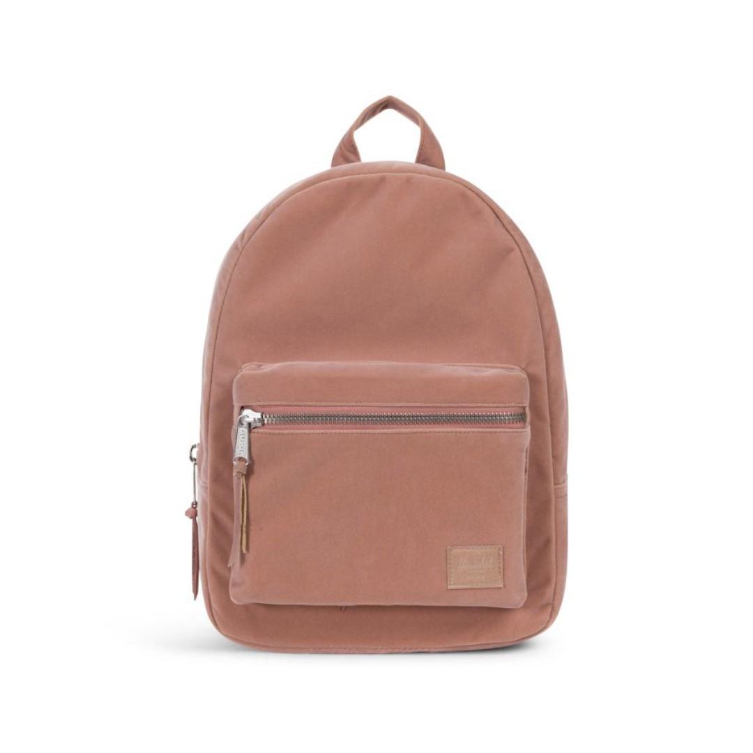 herschel velvet backpack