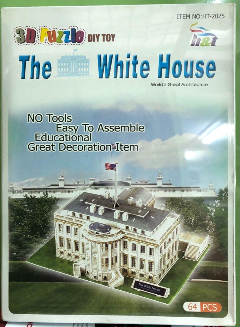 H T Diy 3d Puzzle 一套三盒出售 世界聞名的建築物 玩具 遊戲類 玩具 Carousell