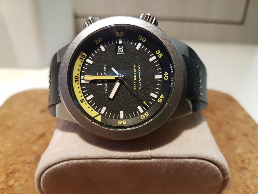 Iwc discount acqua timer