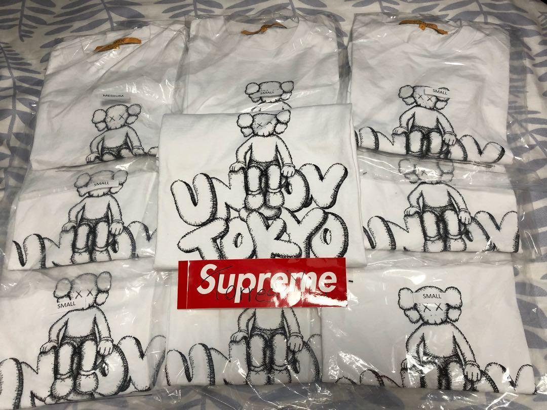 UNION TOKYO KAWS SWEAT SHORT BLACK Mサイズ｜トップス 