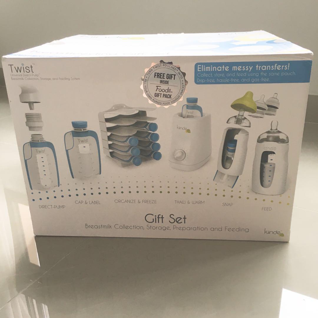 twist breastfeeding gift set