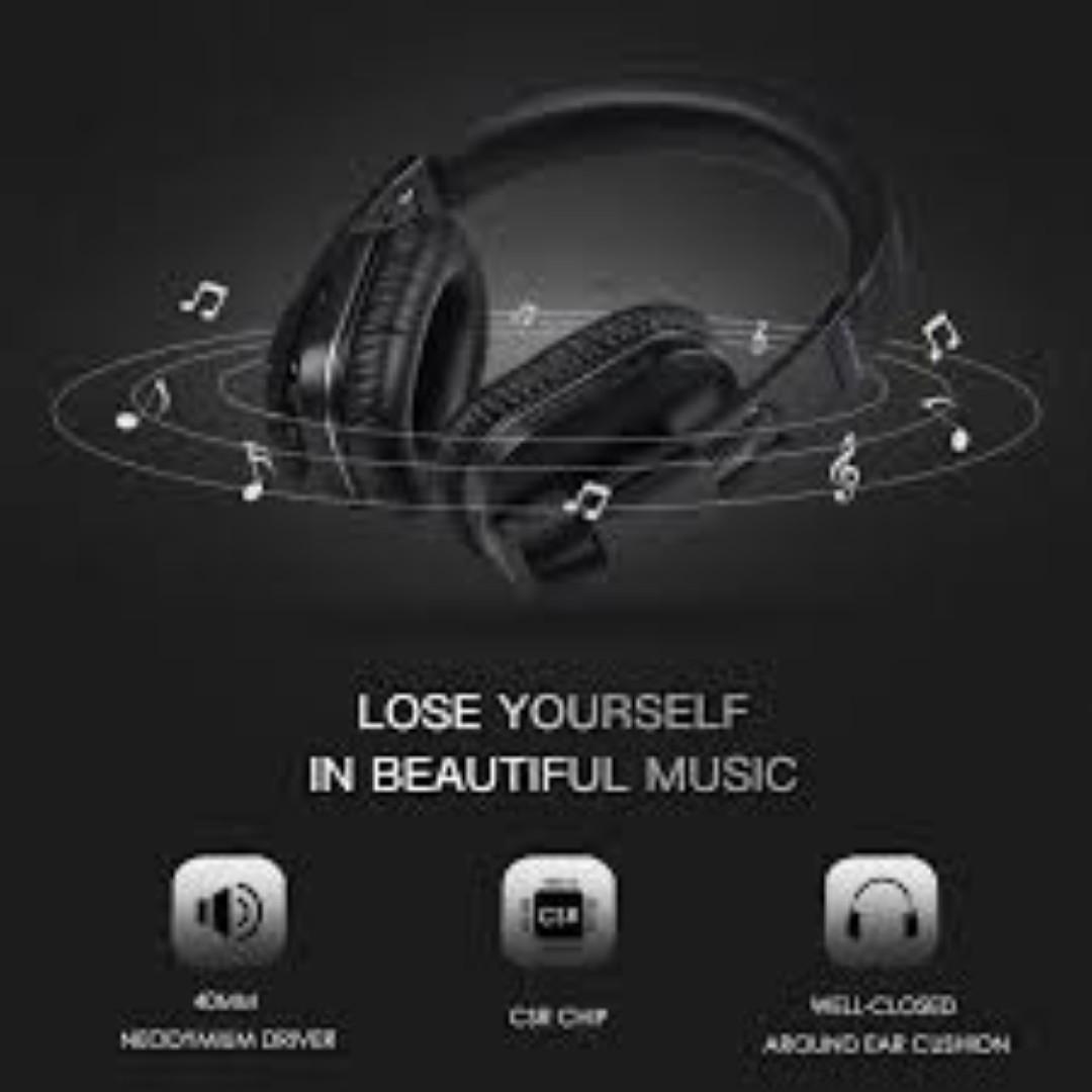 Kinden KD18 Bluetooth Wired Hifi Stereo Headphone Audio