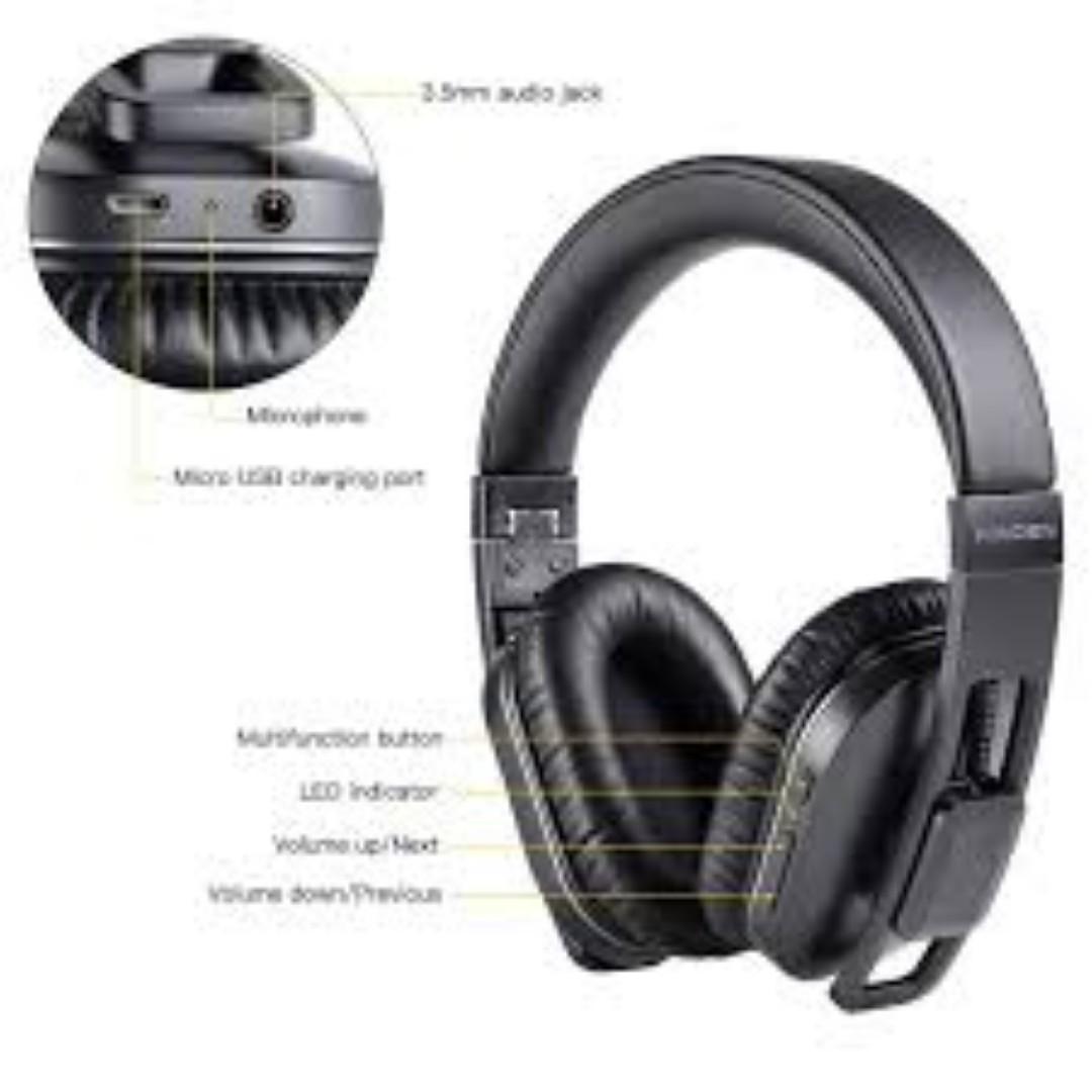 Kinden KD18 Bluetooth Wired Hifi Stereo Headphone Audio