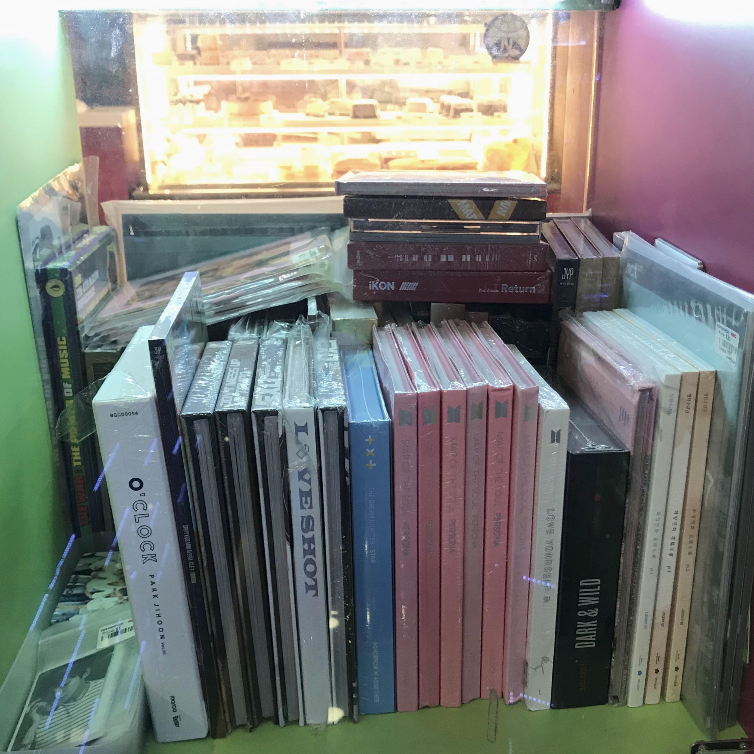 Kpop Albums Locker Box Restock Entertainment K Wave On Carousell