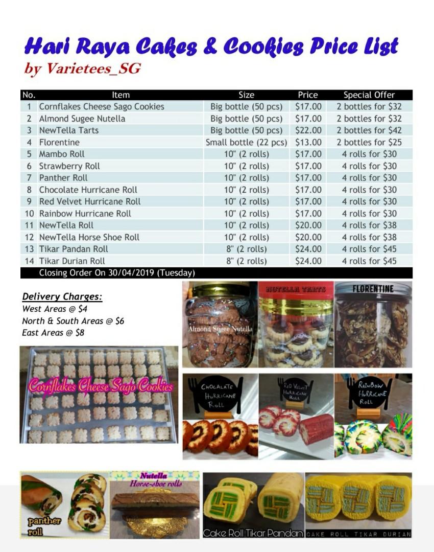 Kuih Raya Food Drinks Baked Goods On Carousell