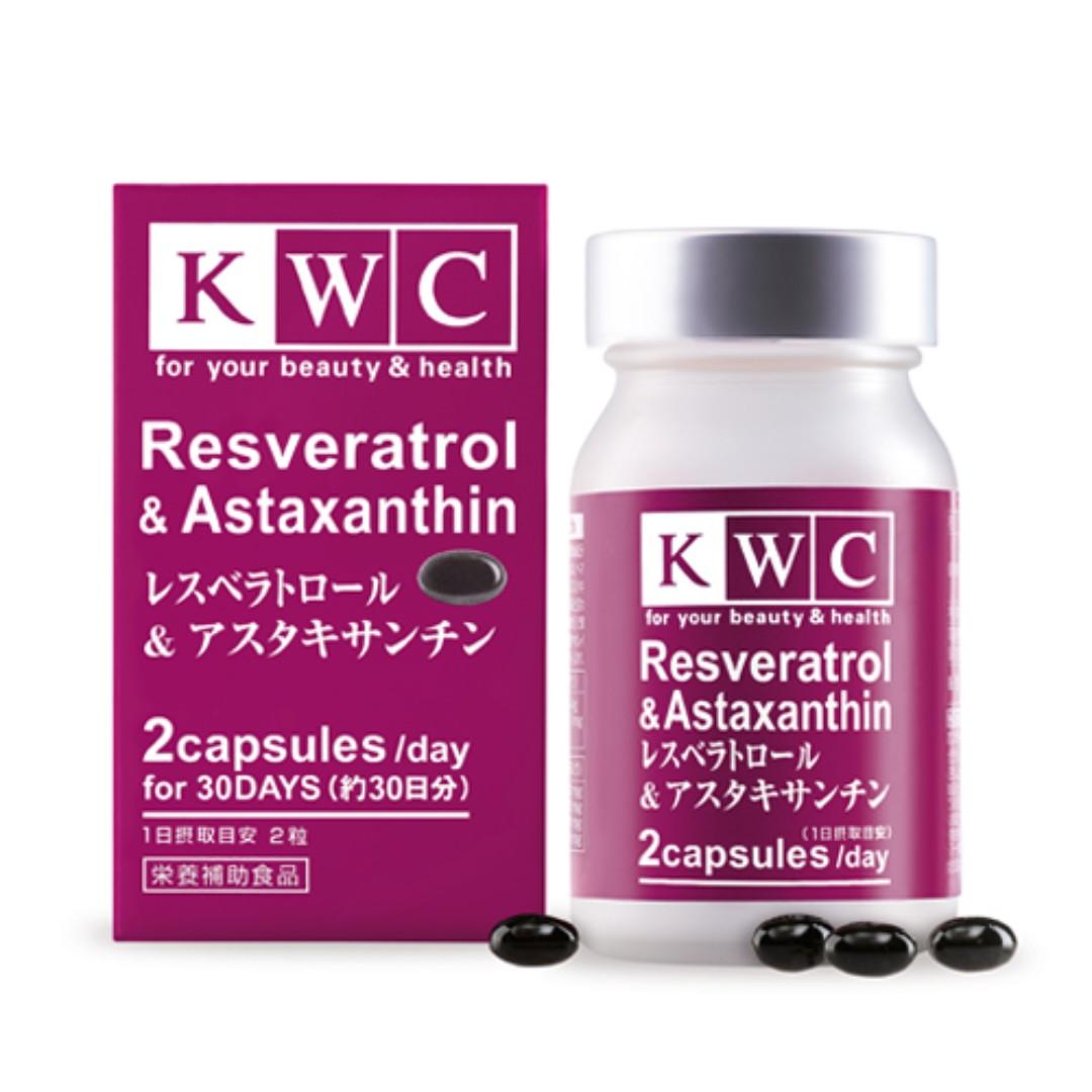 KWC Resveratrol & Astaxanthin, Pet Supplies, Health & Grooming on Carousell