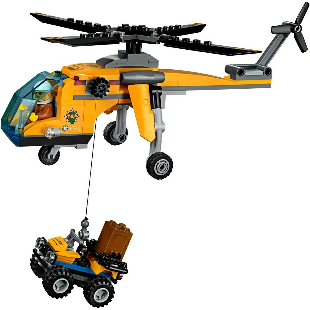 lego city 60158 jungle cargo helicopter