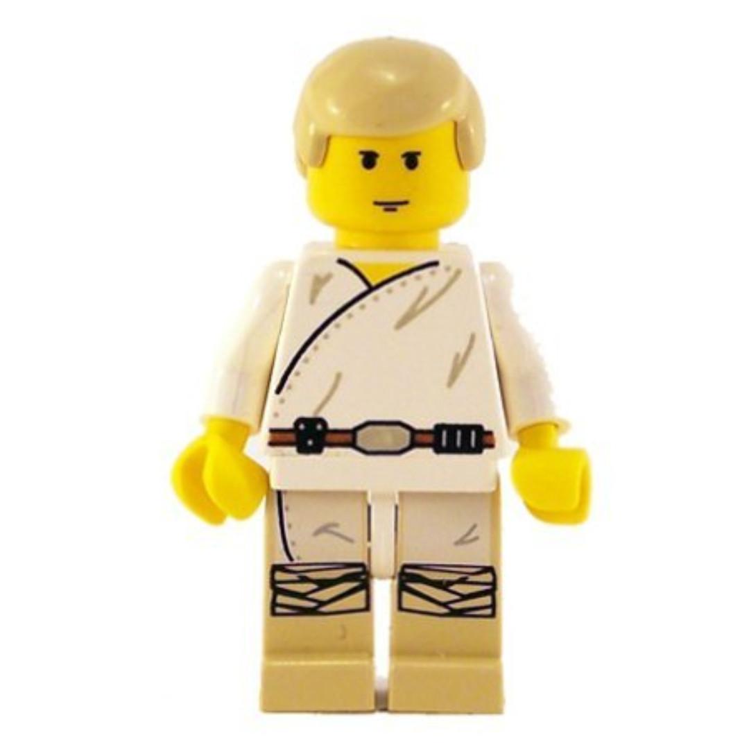 Lego star wars the visual dictionary with luke skywalker clearance minifigure