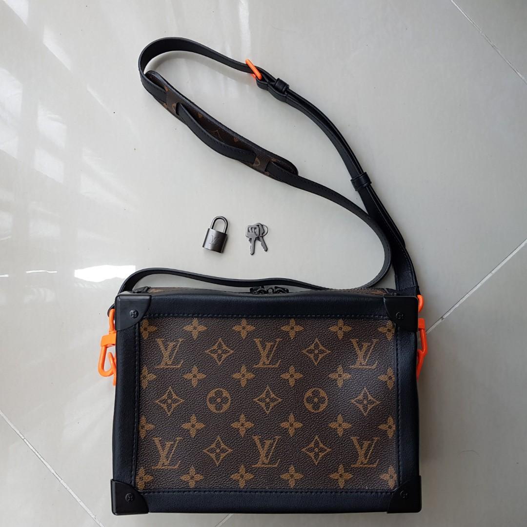 Louis Vuitton X Virgil Abloh Mini Soft Trunk Monogram Orange, Luxury, Bags  & Wallets on Carousell