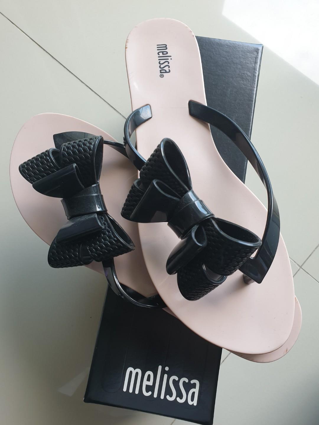 Melissa Harmonic Bow V ad Fesyen Wanita Sepatu di Carousell
