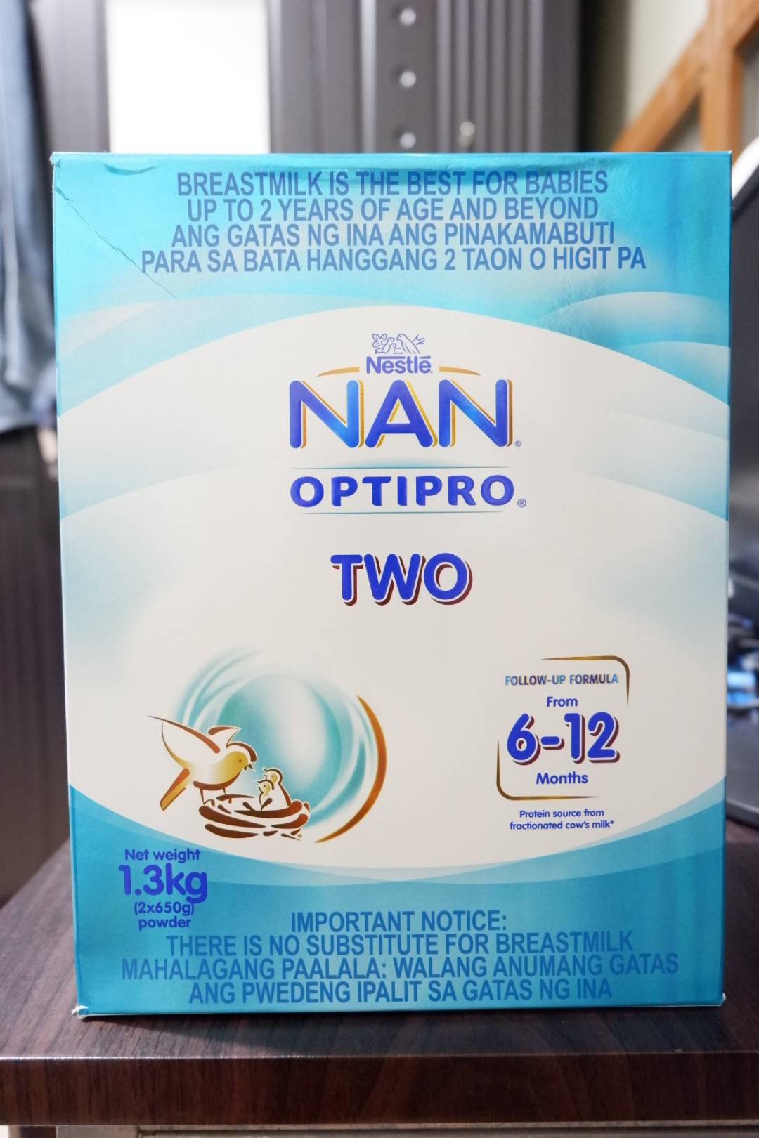 nan for 2 month baby