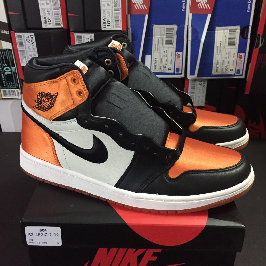 Nike Air Jordan 1 Satin SBB Shattered Backboard US 12 (Men's US 10.5)