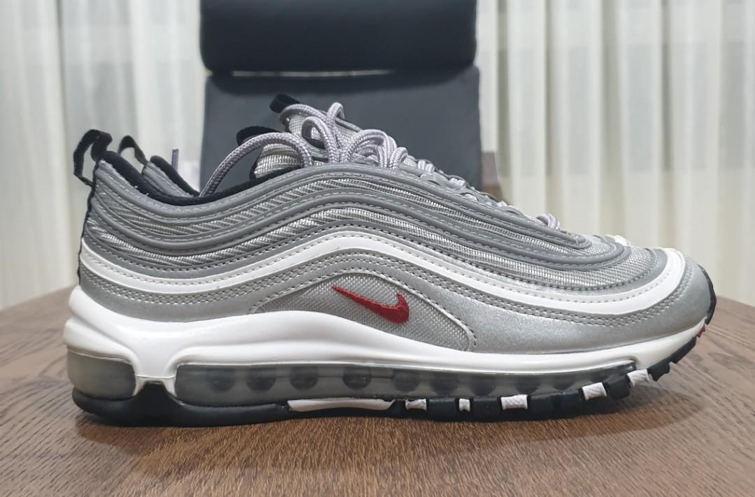 Nike Airmax 97 Silver Bullet, Women's Fashion, Shoes Nike Airmax 97 Silver Bullet, Women's Fashion, Shoes