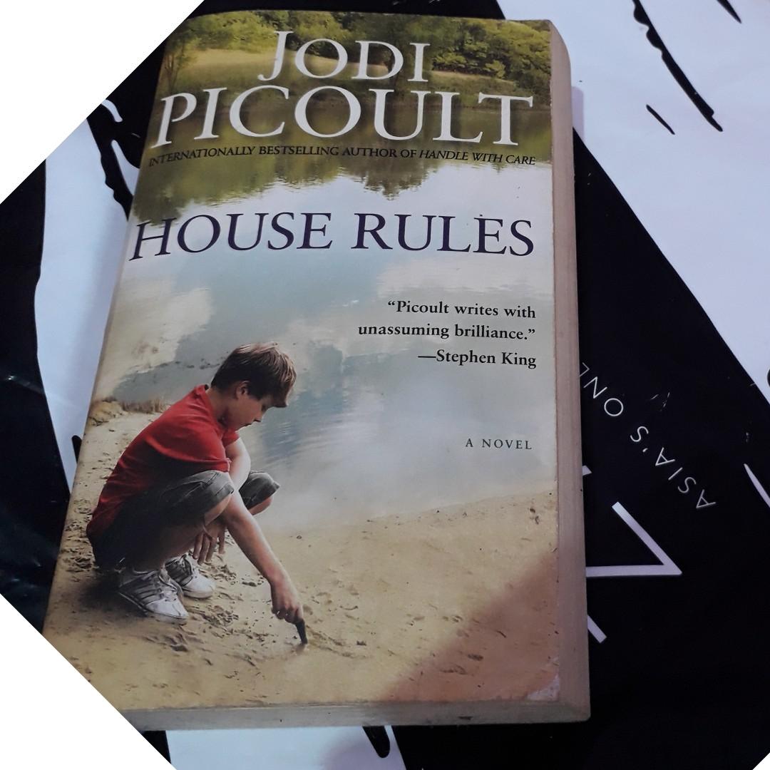 Novel Import Jodi Picoult House Rules Books Stationery Books