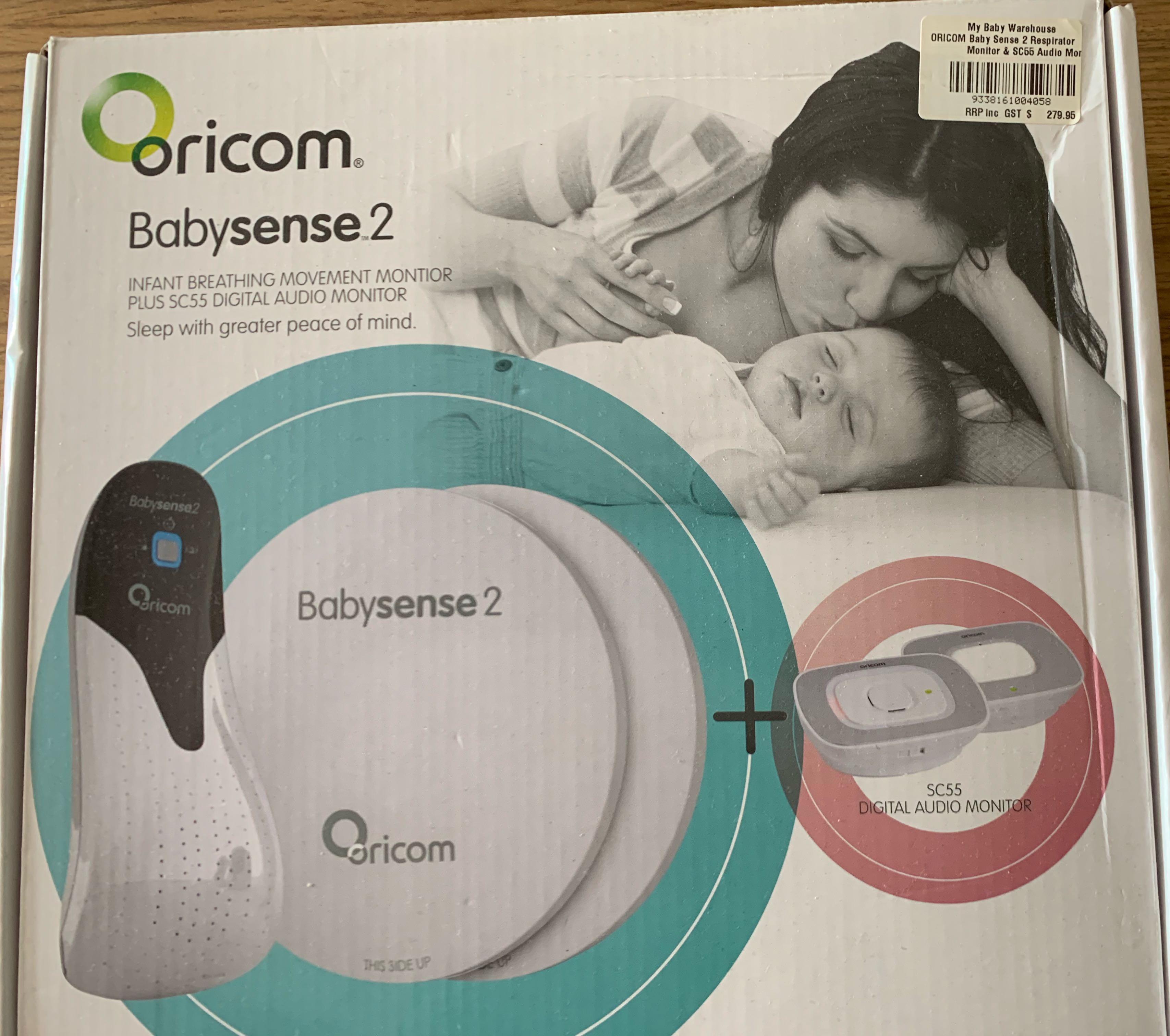 Oricom Babysense 2 Infant Breathing and Movement Monitor