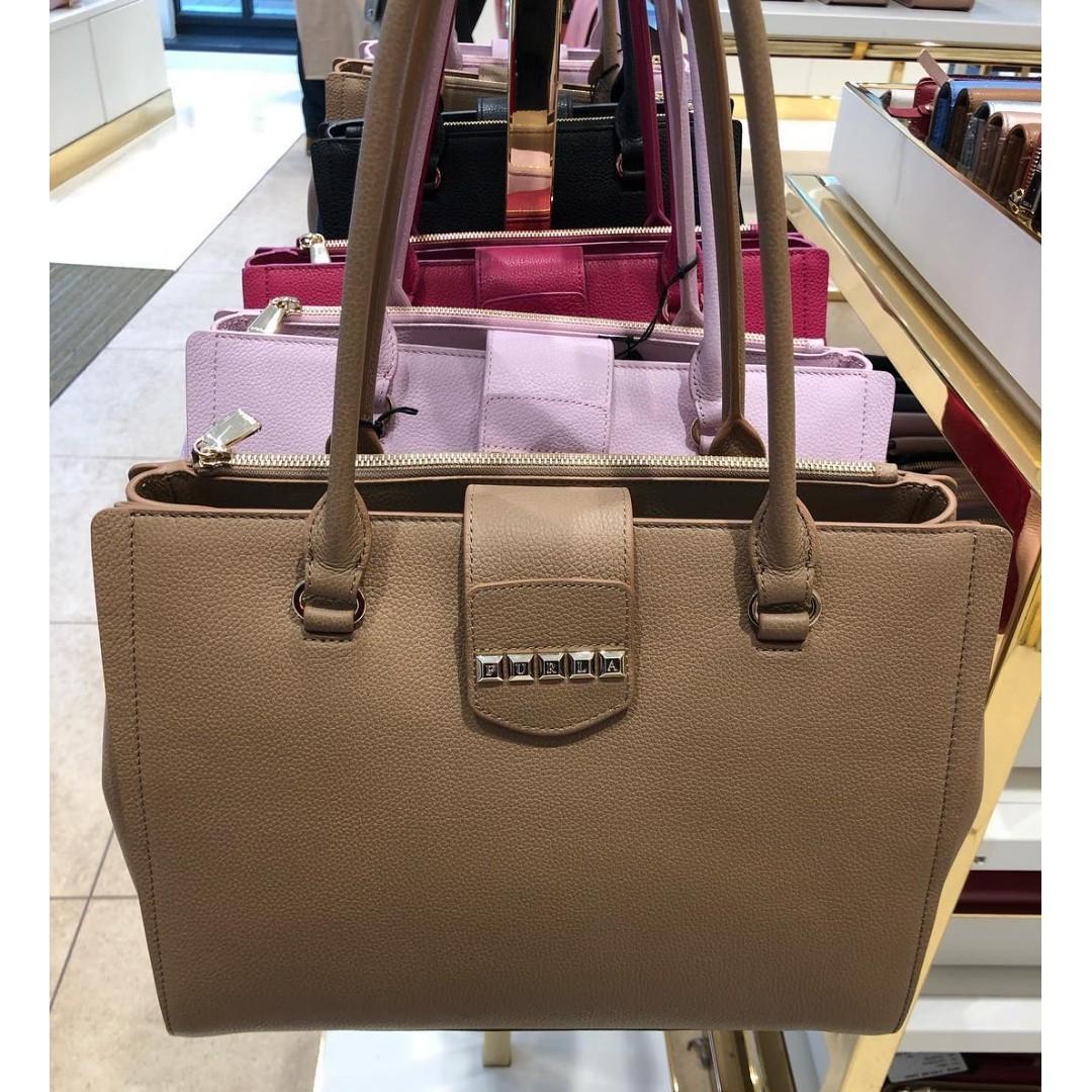 836139 FURLA VALENTINA SATCHEL BAG - ハンドバッグ