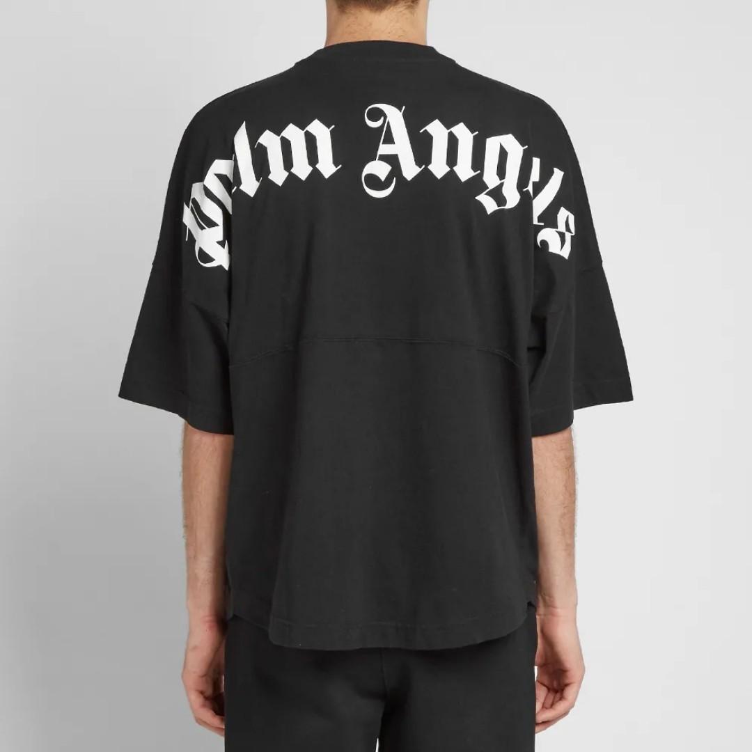 palm angels neck tee