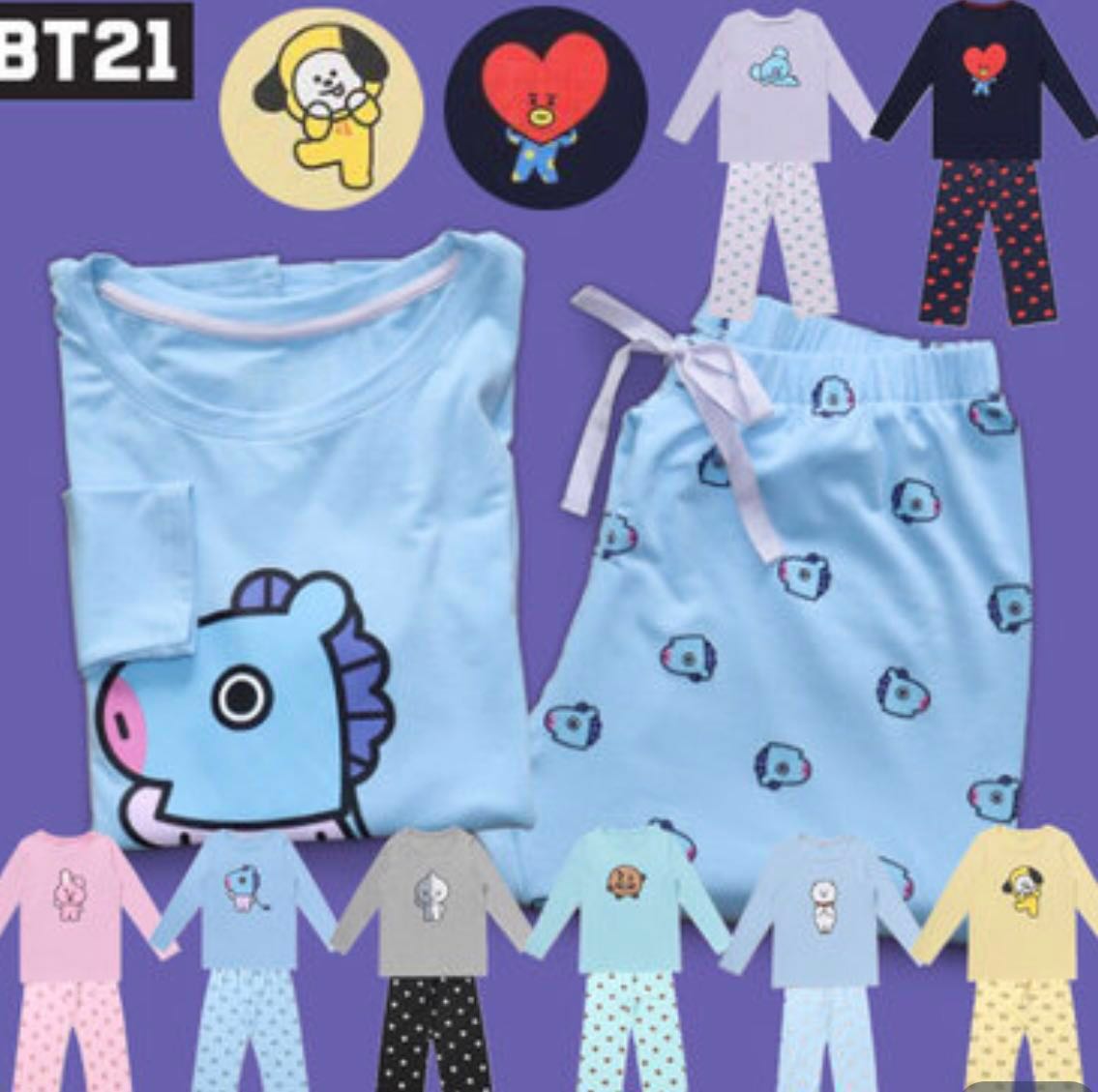 Bt21 hunt innerwear pajamas clearance