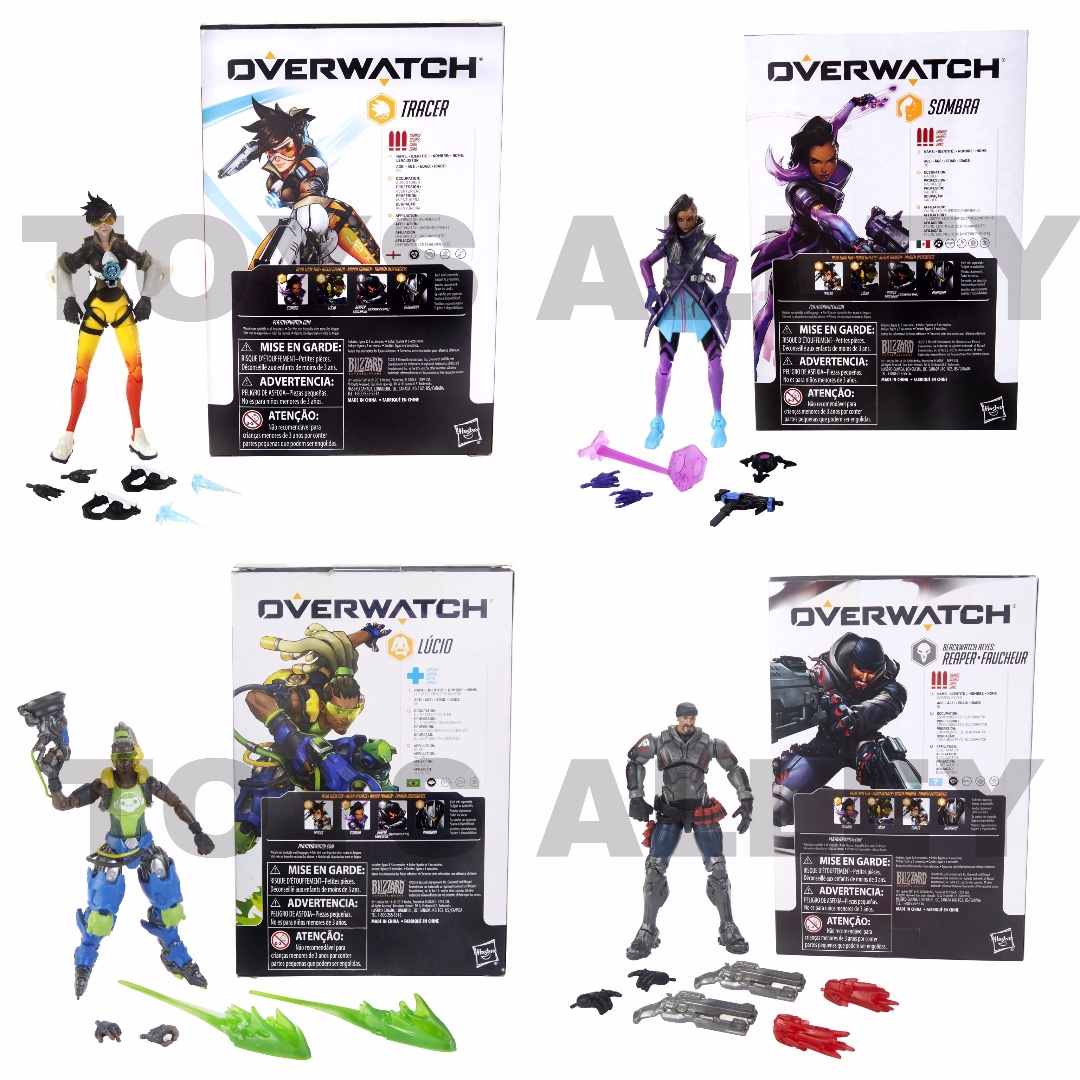 Preorder Overwatch Ultimate Series 6 Inch Set Of 4 Lucio