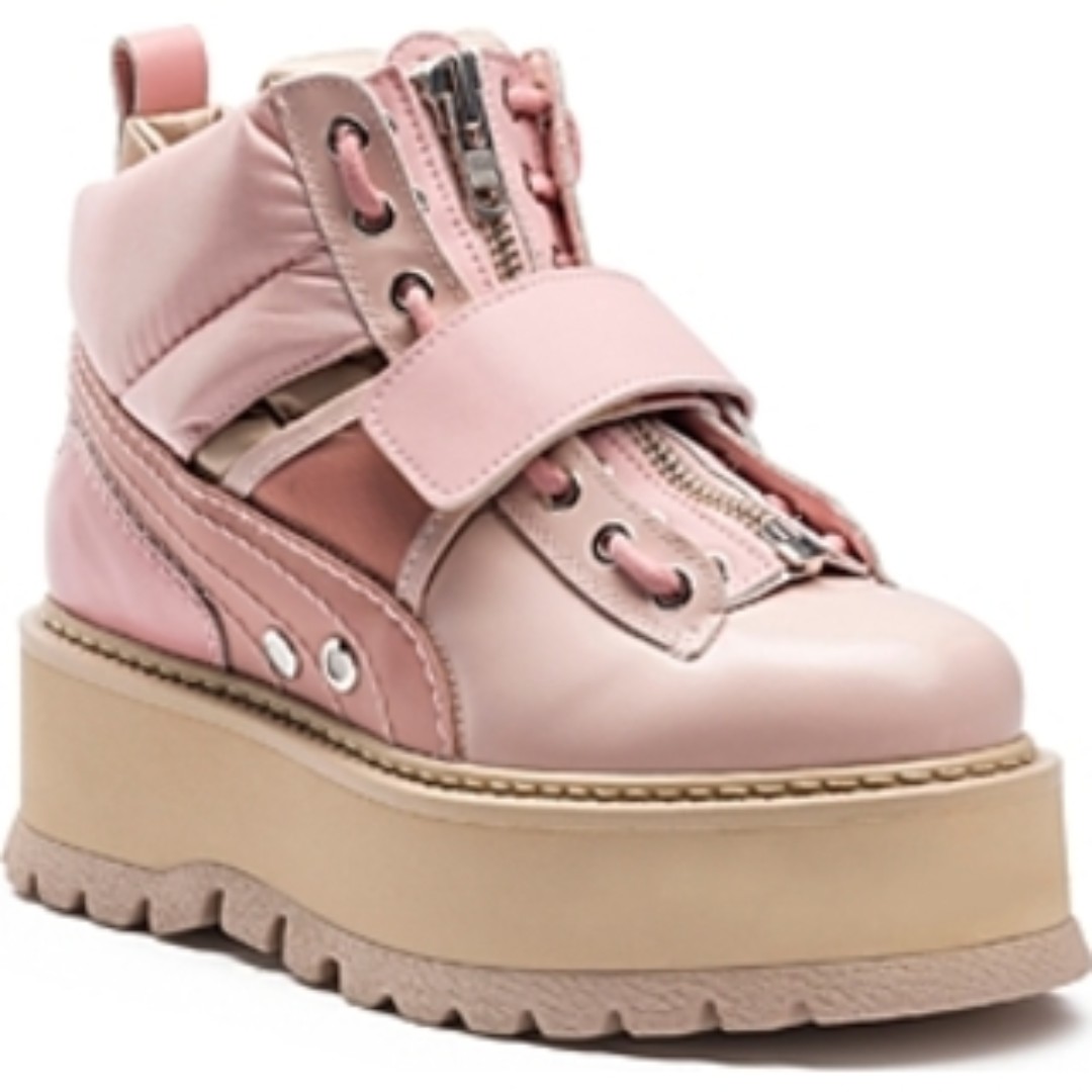 Puma Fenty Rihanna Platform Sneaker Pink Online Shop Preorder Preorder Women S Fashion On Carousell