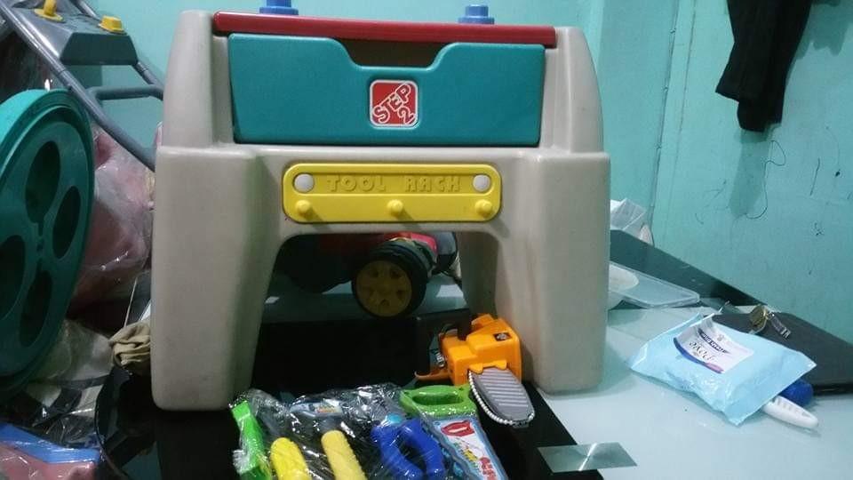 Rare Step 2 Work Bench Tool Box On Carousell