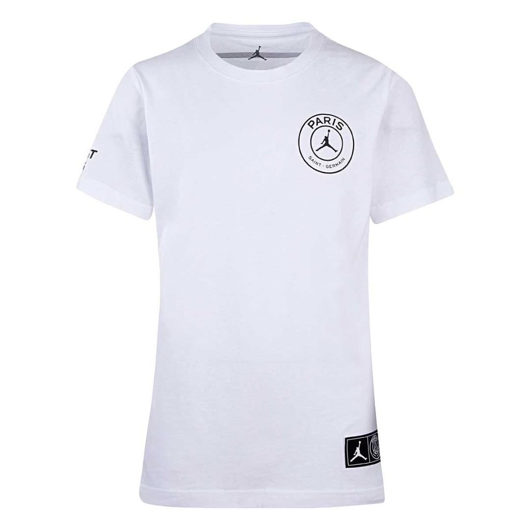 Ready Stock Jordan X Psg Logo T Shirt White Men S Fashion