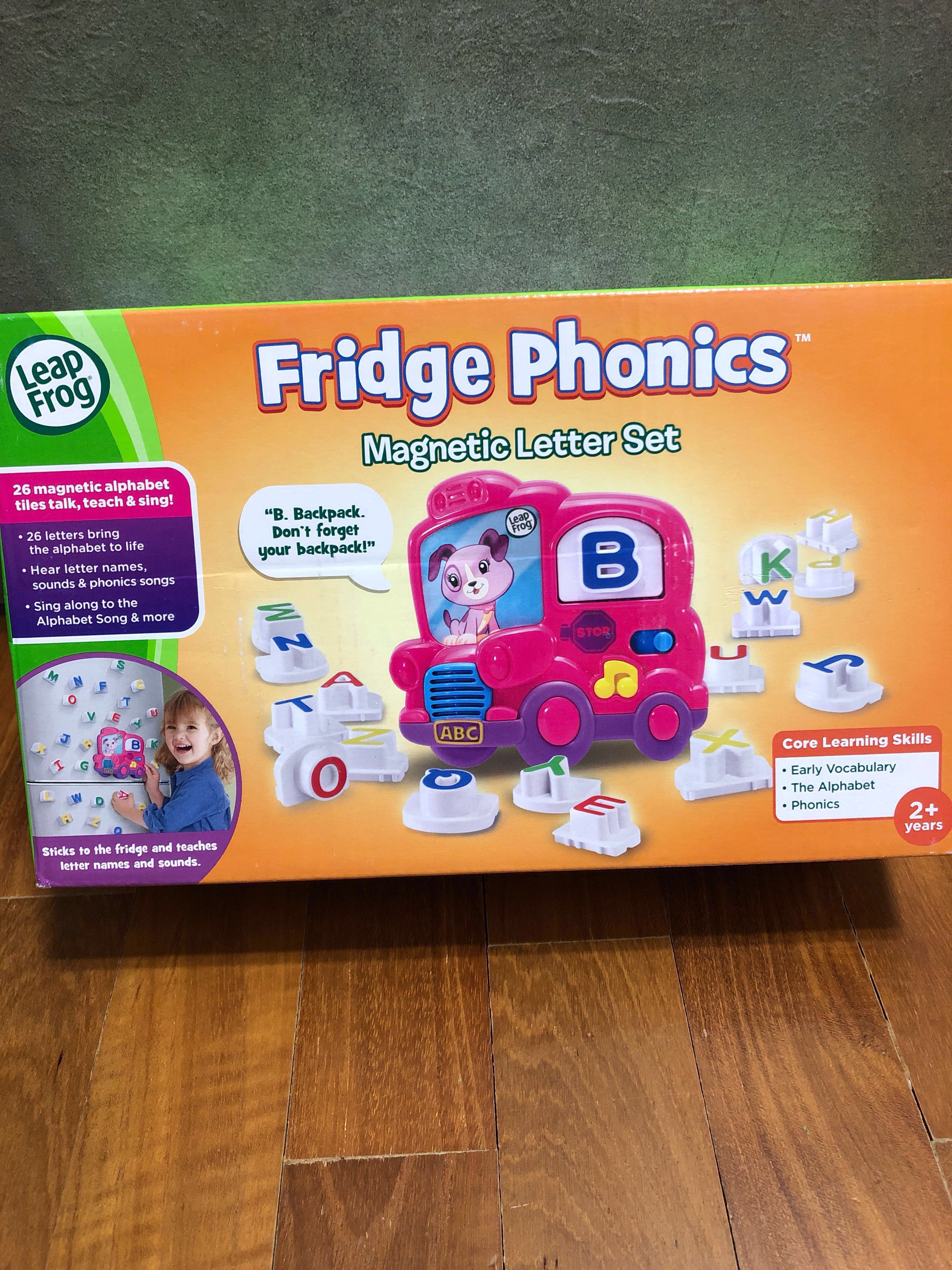 leapfrog fridge phonics pink