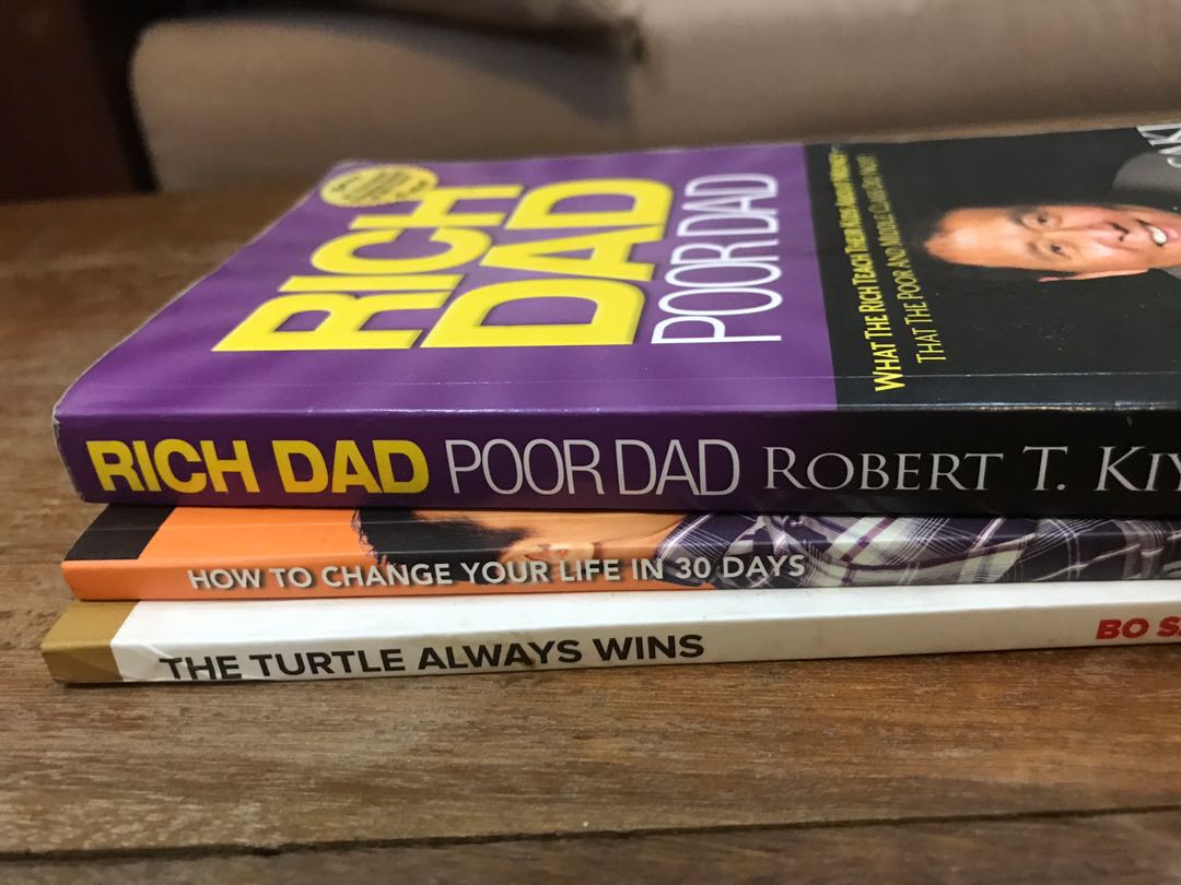 Rich Dad Poor Dad + Bo Sanchez books (Category: Storybooks) located in Mandaluyong City. Submitted by giancaluag (Listing ID 225522061, Image 1). Description: .
