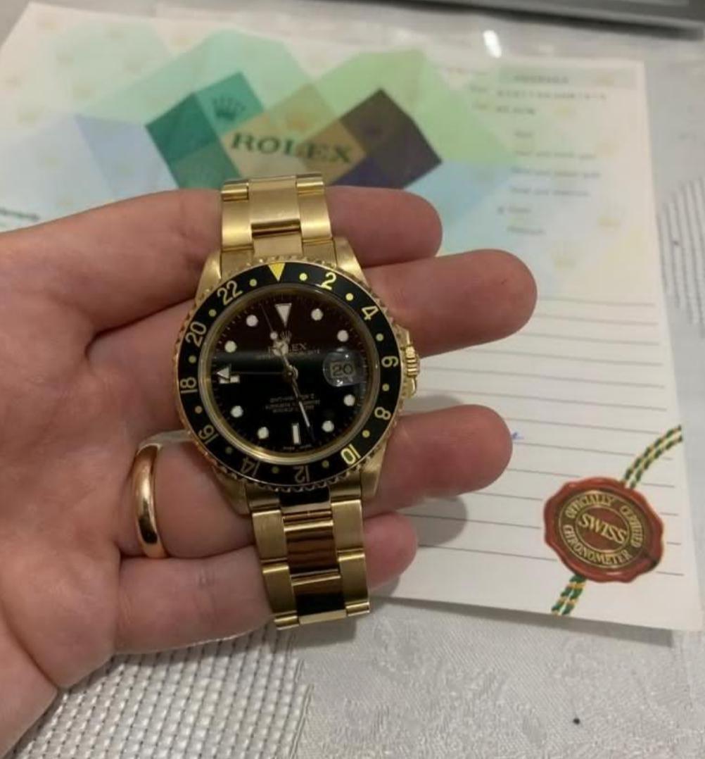 Rolex gmt Master 2 full set 16718 