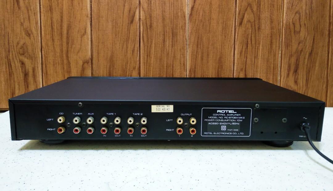 ROTEL Preamp, Hobbies & Toys, Music & Media, Music Accessories on Carousell