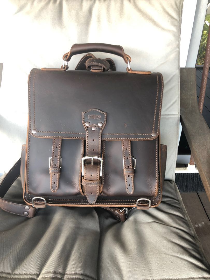 Saddleback front pocket messenger new arrivals bag
