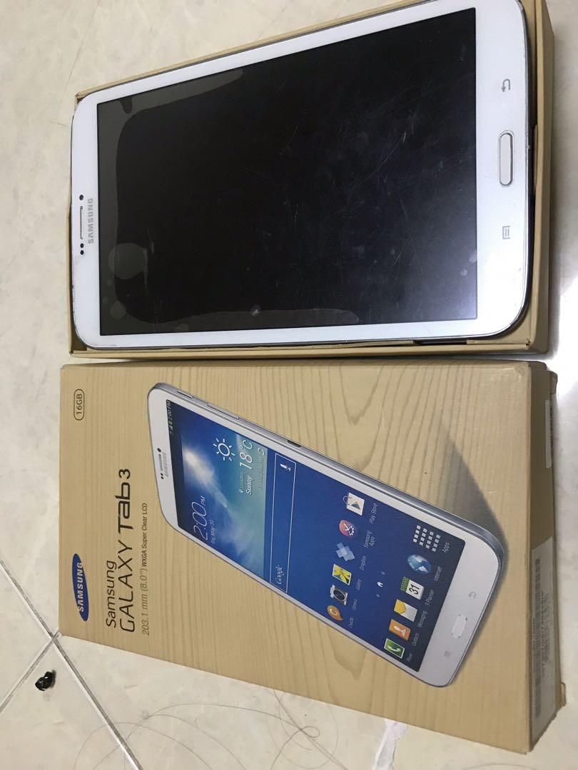Samsung Tab 3 8 Inch Mobile Phones Tablets Android Phones Samsung On Carousell