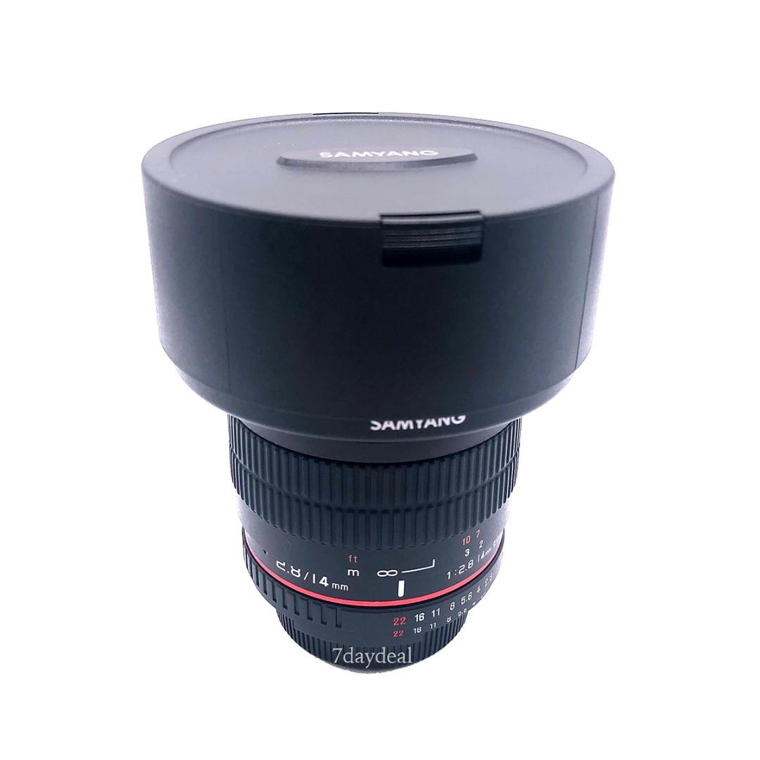 Samyang 14mm F2 8 Ed As If Umc Lens Canon Nikon Ae And Sony E Mount 14mm F2 8 F 2 8 New Photography Lenses On Carousell