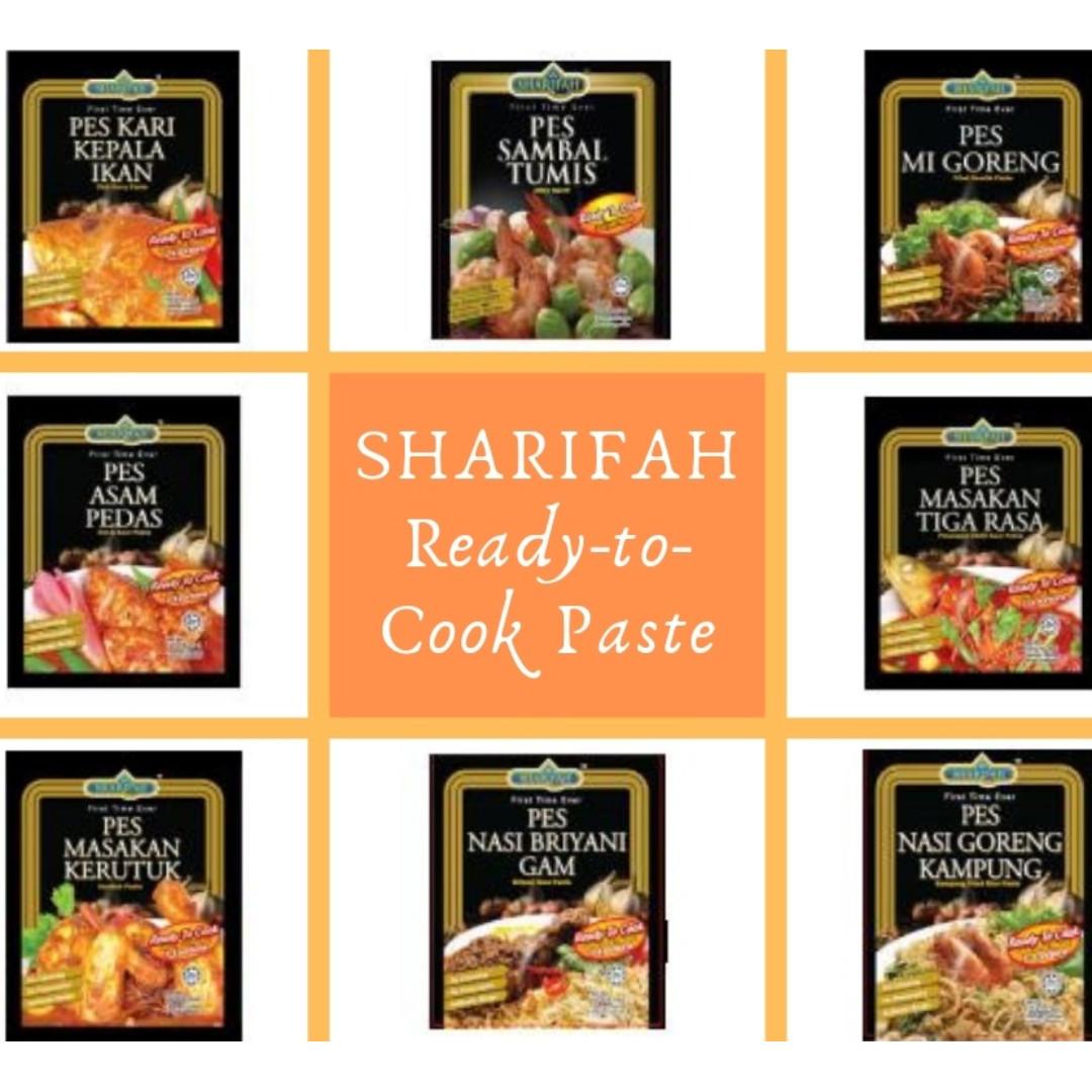 Sharifah Ready To Cook Halal Food Paste Pes Nasi Goreng Kampung 3 4 Portions Per Pack Food Drinks Instant Food On Carousell