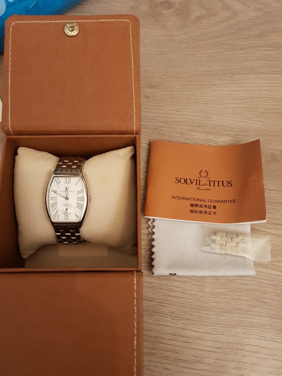 Solvil titus ladies watch top