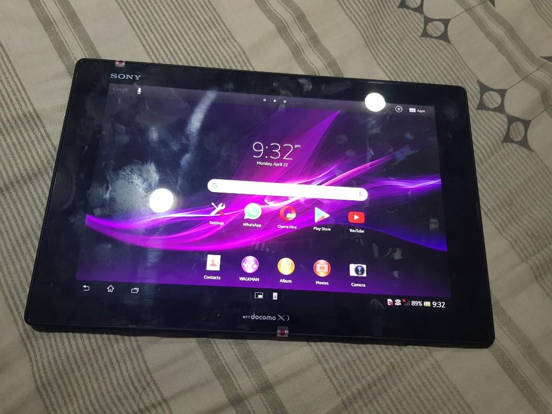sony xperia tablet z docomo