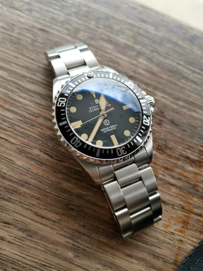 Steinhart ocean vintage military 39mm deals