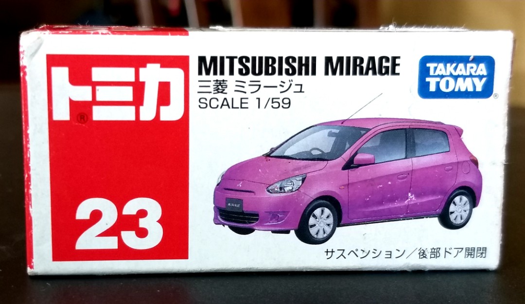 tomica mitsubishi mirage