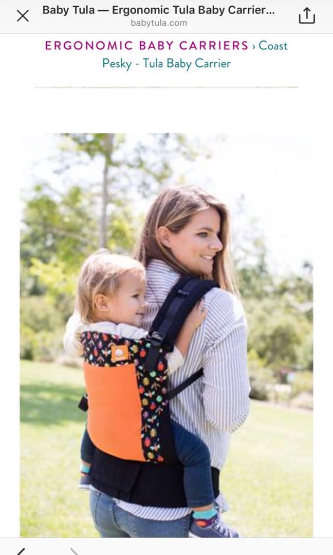 tula mesh baby carrier