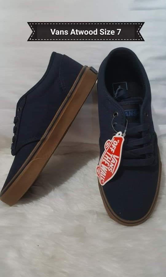 Vans Atwood Gumsole Blue Size 7 (Category: Sneakers) located in Cebu City. Submitted by authenticcebu (Listing ID 225377293, Image 1). Description: Brand new and Original Super Sale at 1999 Original Price 3k plus Last Price already Pick up Boosog Juana Osmena.