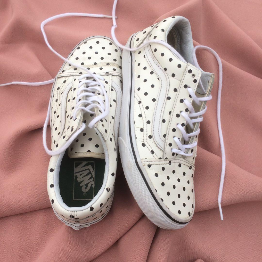 vans old skool polka dot