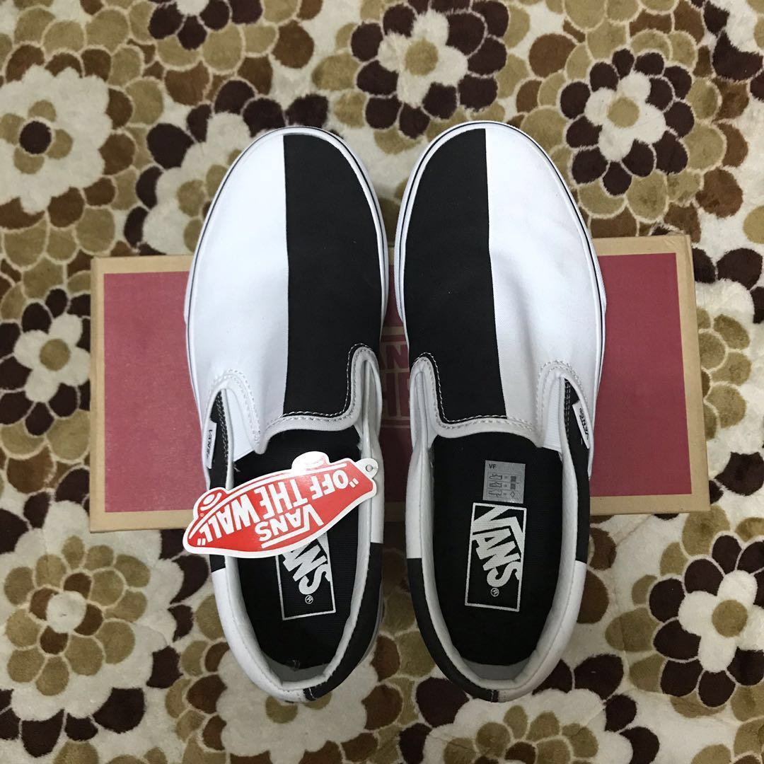 Vans Slip on Classic Mega Checker Men s Fashion Footwear Sneakers on Carousell