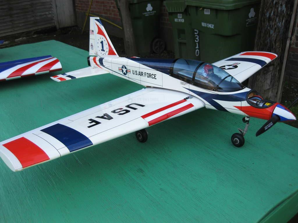 Vintage RC EZ T38 talon ARF airplane, Hobbies & Toys, Toys & Games on