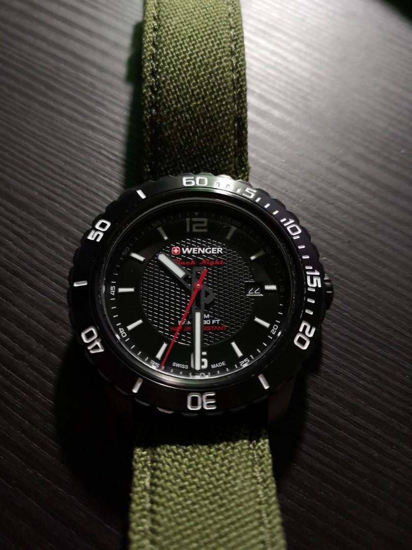 Wenger Roadster Black Night Men s Fashion Watches Accessories