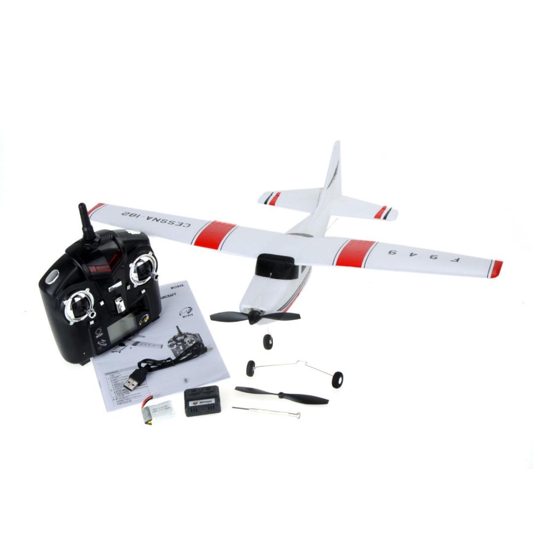 Wltoys f949 3ch 2.4 g cessna 182 micro rc airplane rtf sales