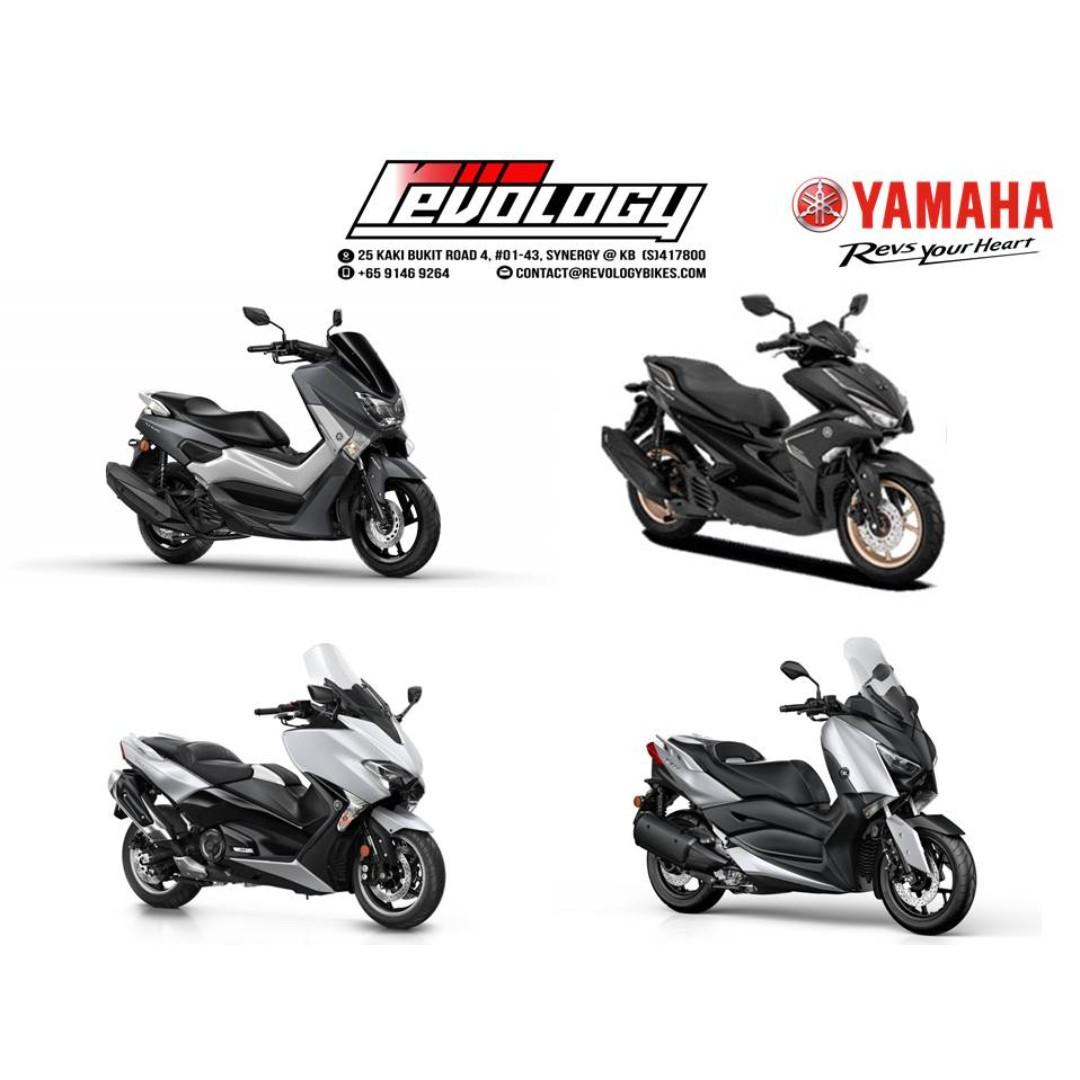 Yamaha Scooter Sale Class 2b Nmax Aerox 155 Class 2a Xmax 300 Class 2 Tmax 530 Motorcycles Motorcycles For Sale Class 2b On Carousell
